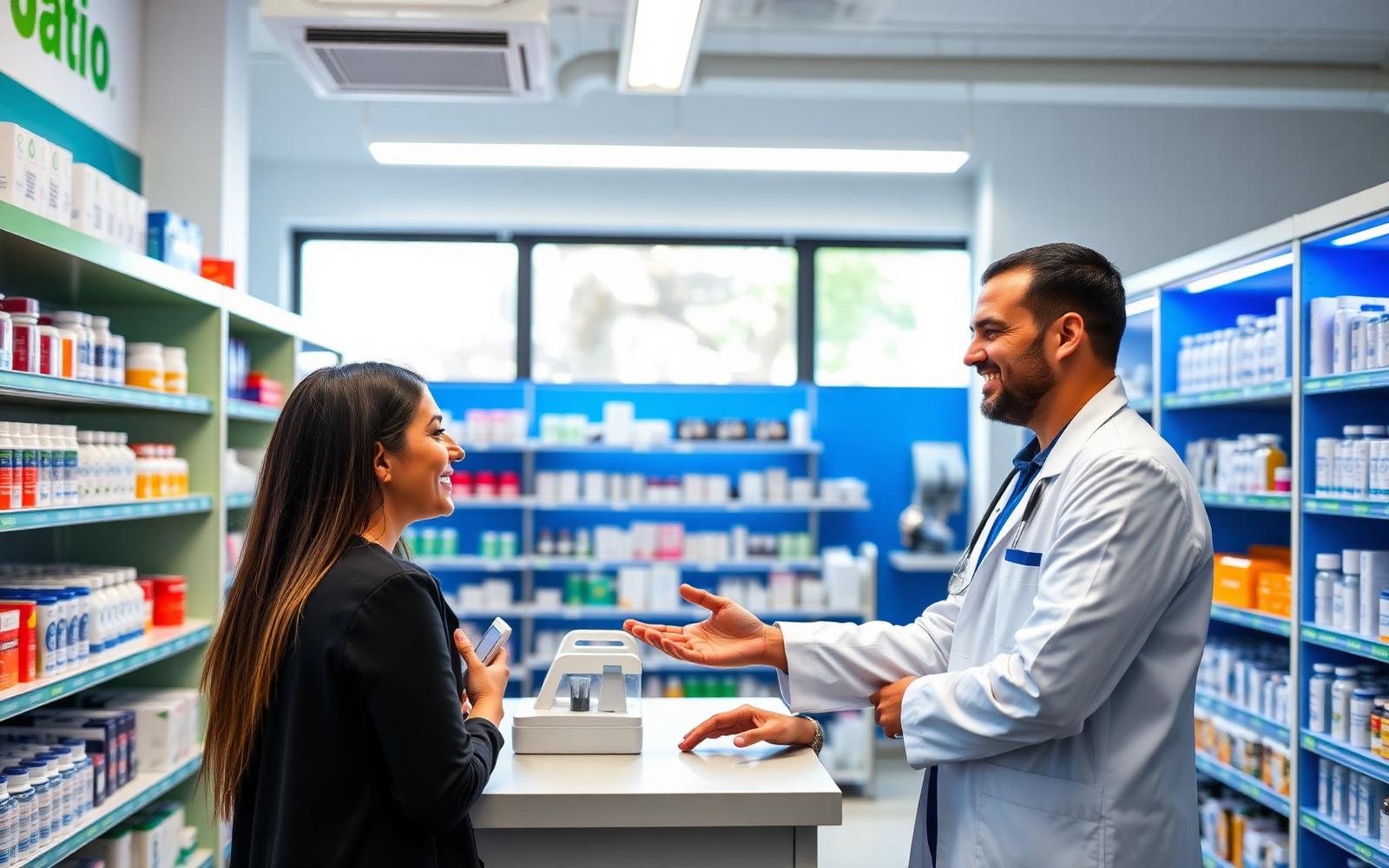 Atendimento farmacêutico humanizado na Farmácia Laguna Popular